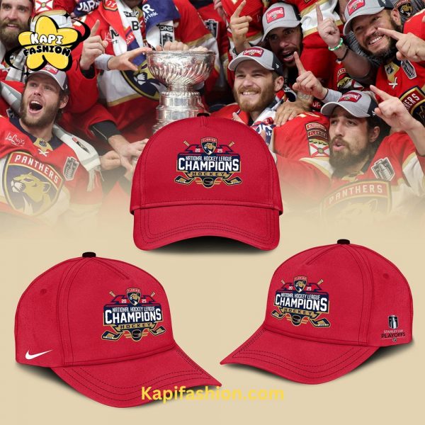 Florida Panthers Back To Back Champions Stanley Cup Cap