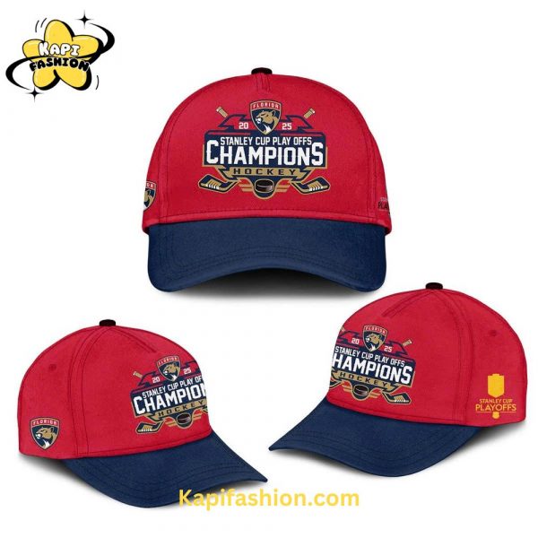 Florida Panthers Back To Back Champions Stanley Cup Cap V2