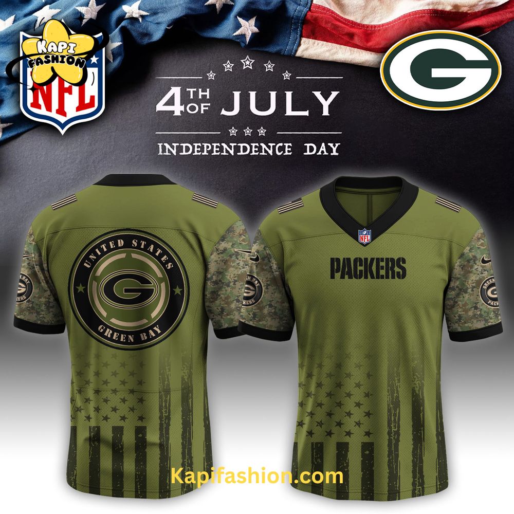 Green Bay Packers Independent Day Jersey Green Bay Packers Independent Day Jersey