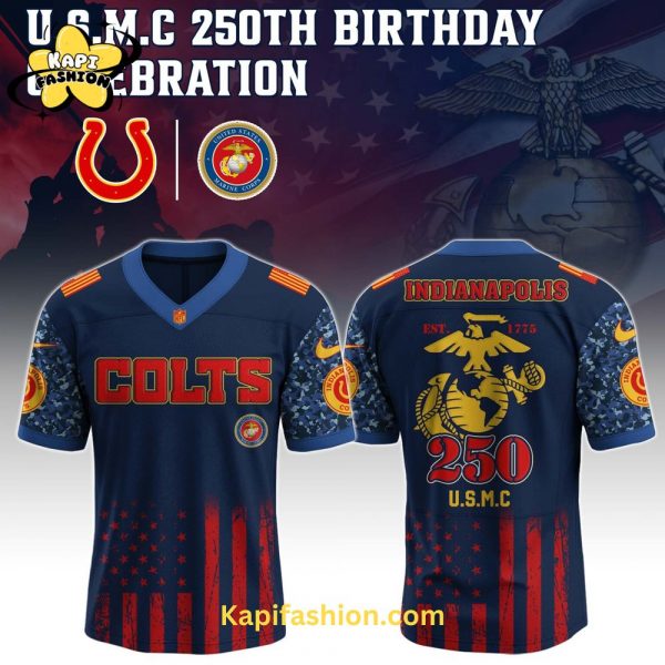 Indianapolis Colts US U.S.M.C 250th Birthday Limited Edition Jersey