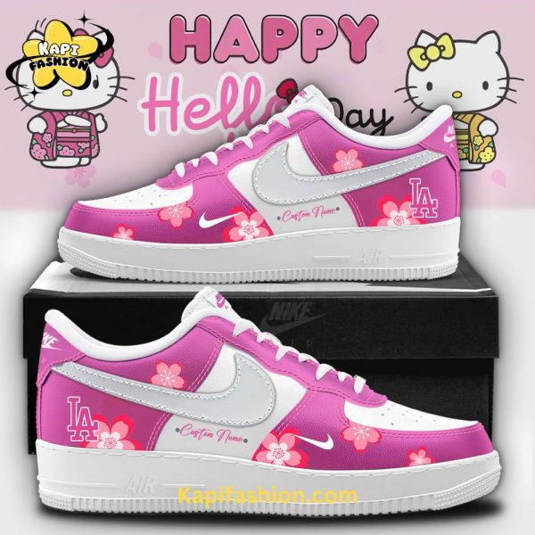Los Angeles Dodgers Hello Kitty Shoes 2025