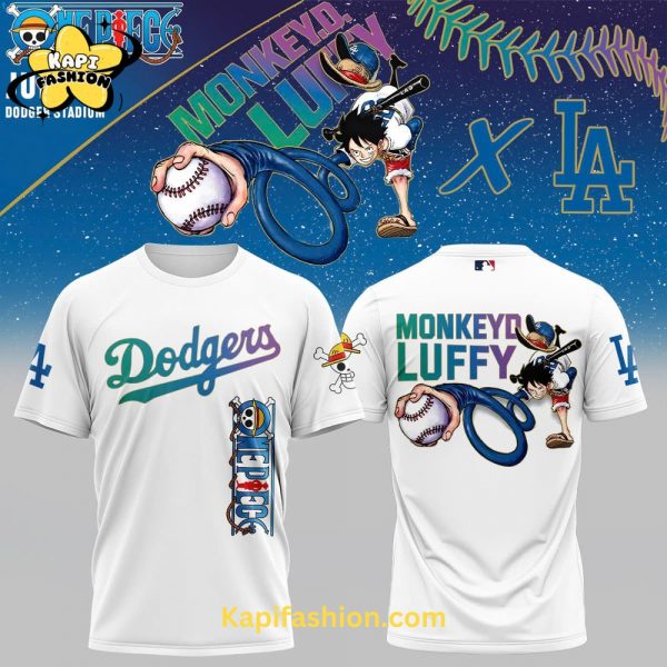 Los Angeles Dodgers ONE PIECE Night Tshirt V2