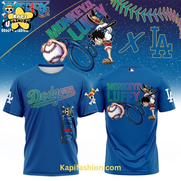 Los Angeles Dodgers ONE PIECE Night Tshirt V3