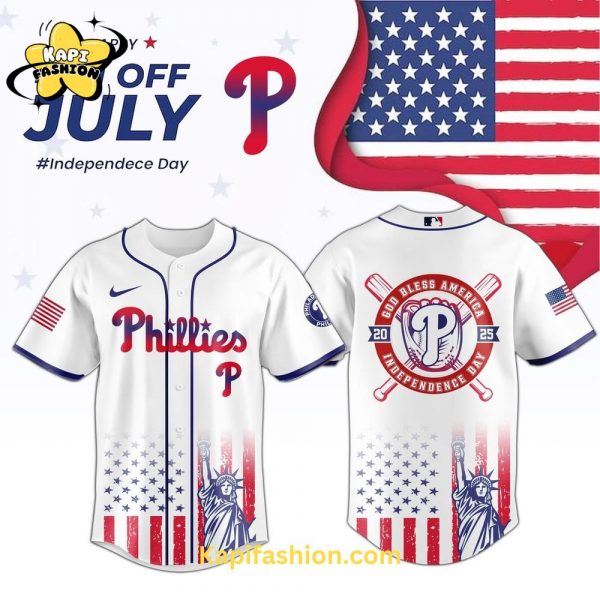 Philadelphia Phillies Special Independence Day Limited Edition Jersey