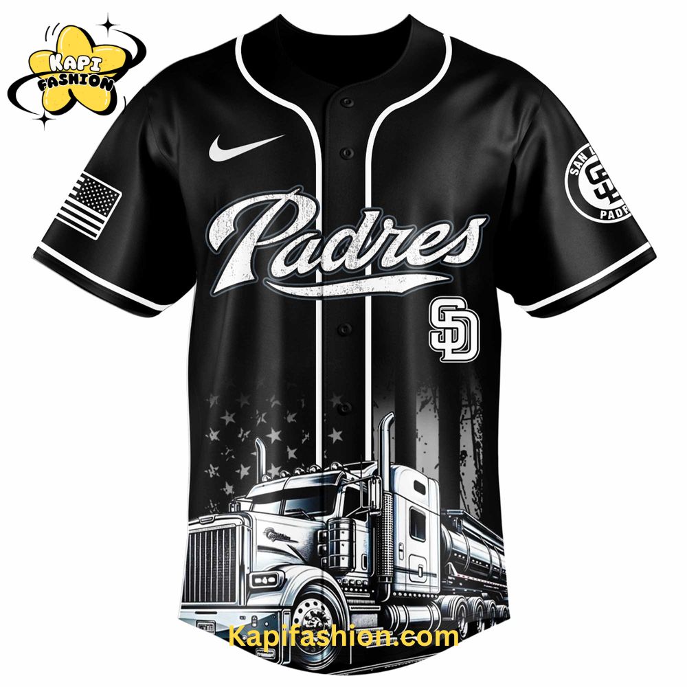 San Diego Padres Nation Truck Driver Appreciation Week Limited Edition Jersey 2025 San Diego Padres Nation Truck Driver Appreciation Week Limited Edition Jersey 2025