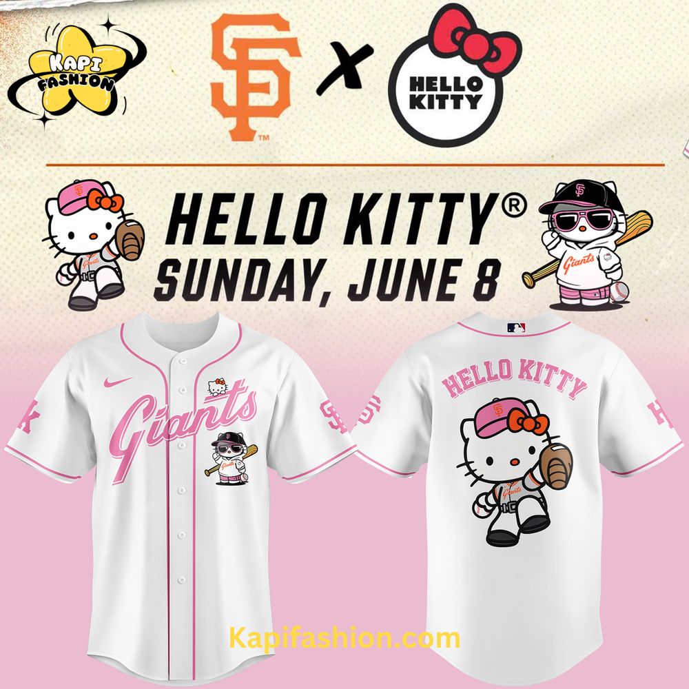 San Francisco Giants Hello Kitty Night Jersey San Francisco Giants Hello Kitty Night Jersey