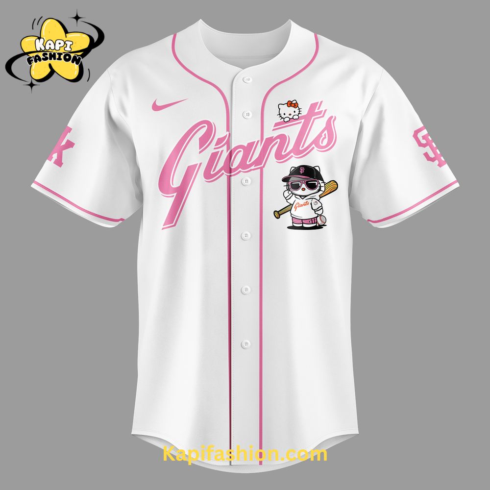 San Francisco Giants Hello Kitty Night Jersey San Francisco Giants Hello Kitty Night Jersey