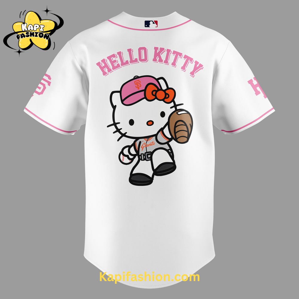 San Francisco Giants Hello Kitty Night Jersey San Francisco Giants Hello Kitty Night Jersey