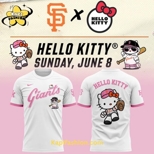 San Francisco Giants Hello Kitty Night TShirt