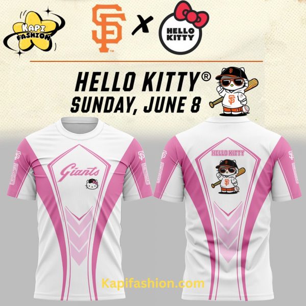 San Francisco Giants Hello Kitty Night TShirt V2