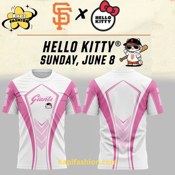 San Francisco Giants Hello Kitty Night TShirt V3