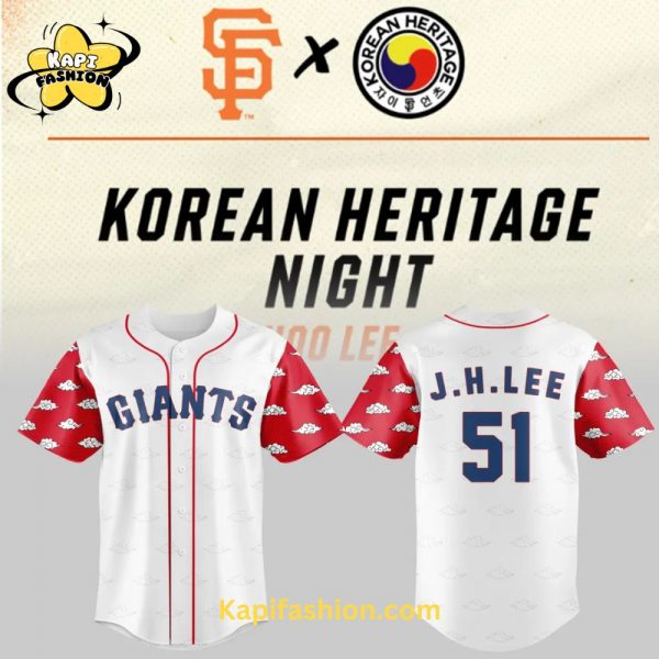 San Francisco Giants Korean Heritage Celebration Jersey