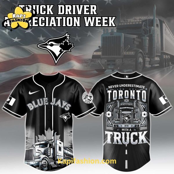 Toronto Blue Jays Nation Truck Driver Appreciation Week Limited Edition Jersey 2025