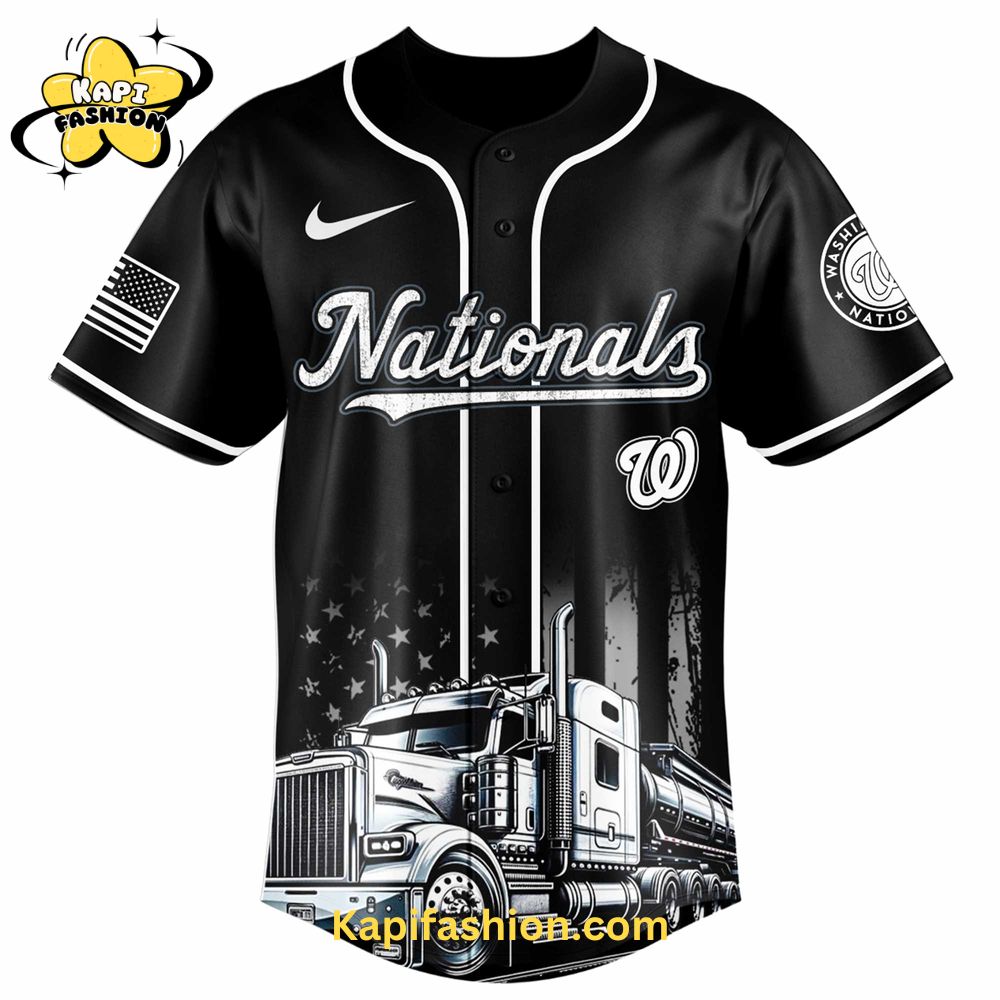 Washington Nationals Nation Truck Driver Appreciation Week Limited Edition Jersey 2025 Washington Nationals Nation Truck Driver Appreciation Week Limited Edition Jersey 2025