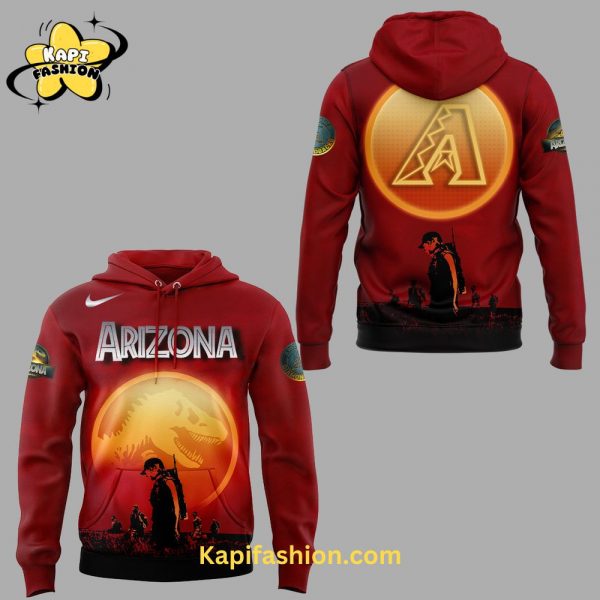 Arizona Diamondbacks Baseball Jurassic World Rebirth Limited Edition Hoodie