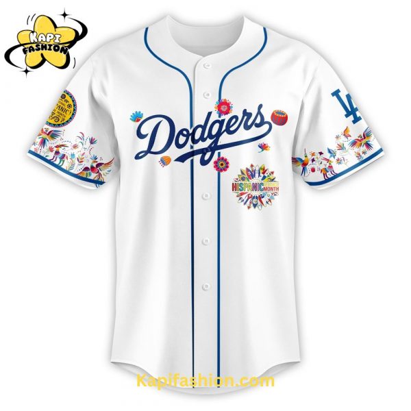 Kapifashion2FLos Angeles Dodgers Hispanic Heritage Specail Edition Jersey 2