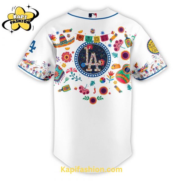 Kapifashion2FLos Angeles Dodgers Hispanic Heritage Specail Edition Jersey 3