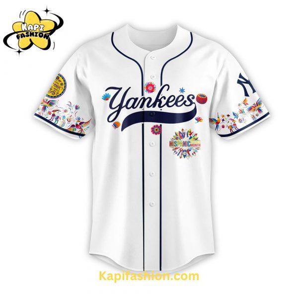 Kapifashion2FNew York Yankees Hispanic Heritage Specail Edition Jersey 2