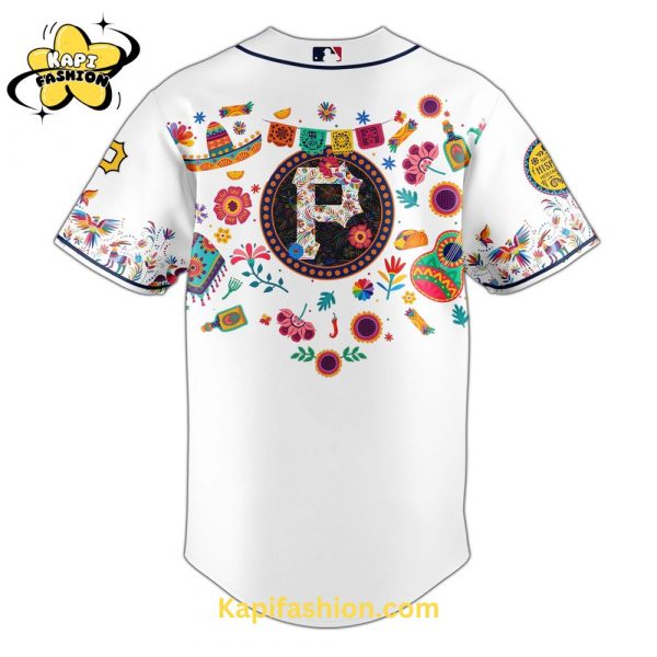 Kapifashion2FPittsburgh Pirates Hispanic Heritage Specail Edition Jersey 3