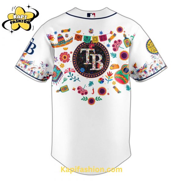 Kapifashion2FTampa Bay Rays Hispanic Heritage Specail Edition Jersey 3