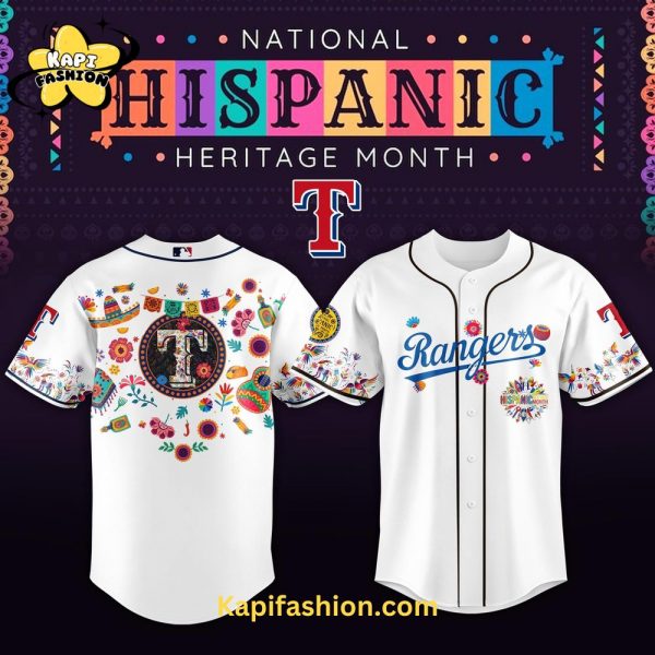 Texas Rangers Hispanic Heritage Specail Edition Jersey