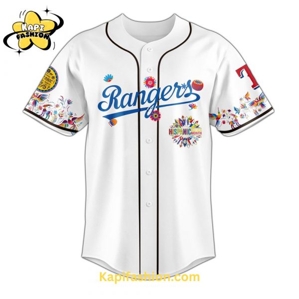 Texas Rangers Hispanic Heritage Specail Edition Jersey