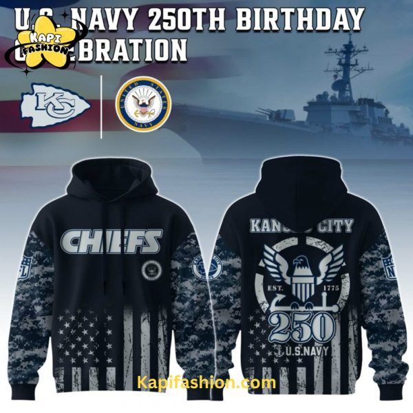 Kansas City Chiefs NFL x 250 U.S. NAVY Hoodie 02